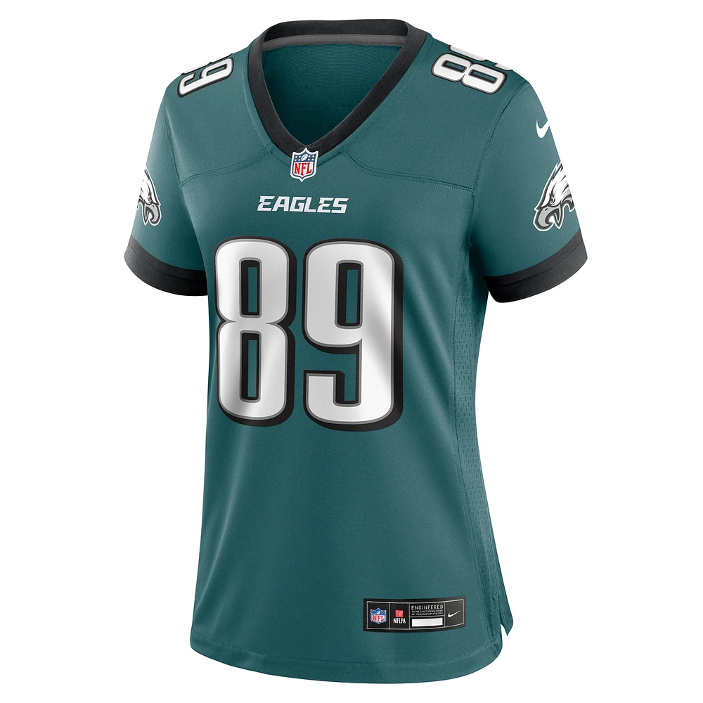 Women's Nike Johnny Wilson Midnight Green Philadelphia Eagles Team Game Jersey