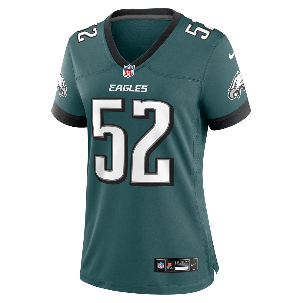 Women's Nike Julian Okwara Midnight Green Philadelphia Eagles Game Jersey