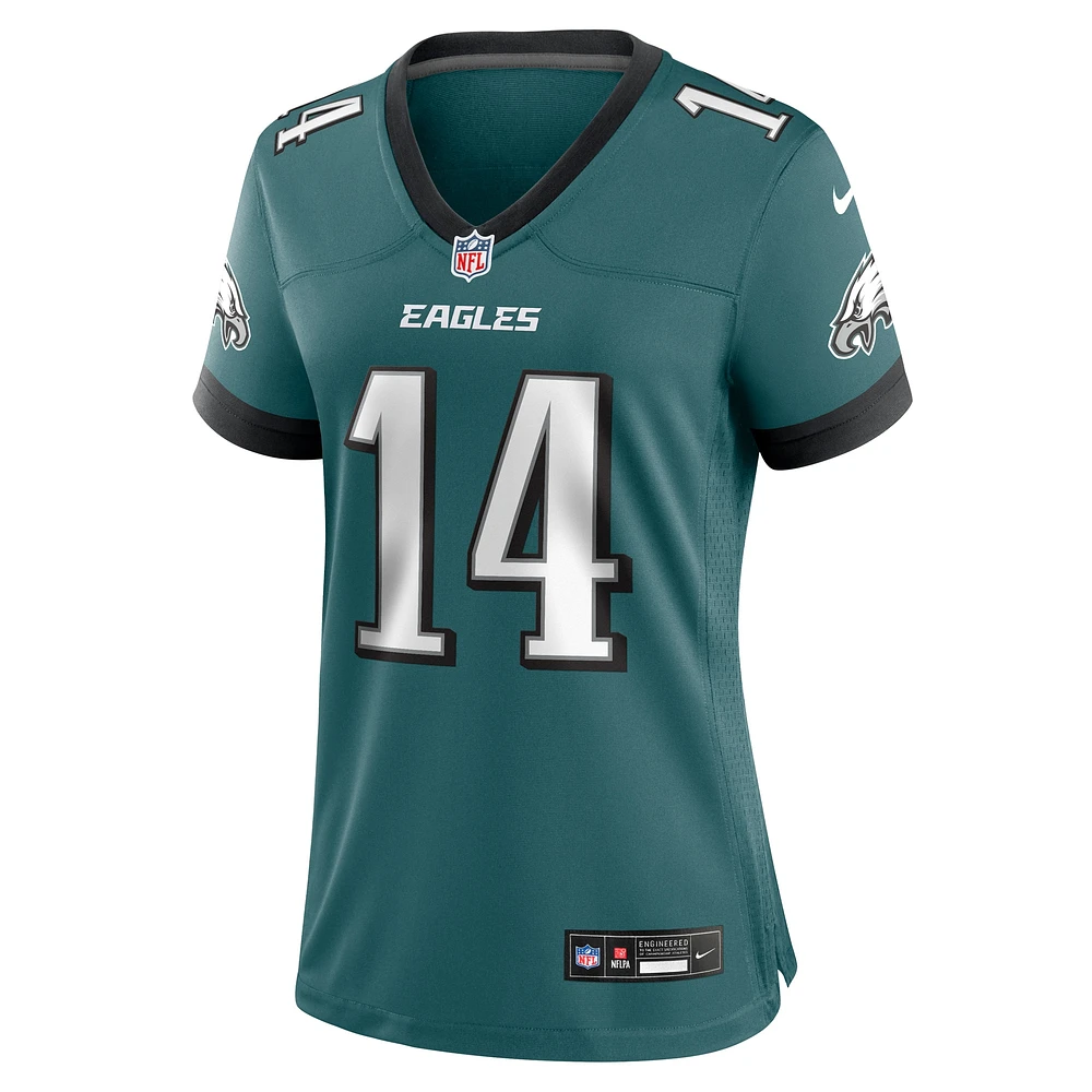 Maillot de match Nike Kenneth Gainwell Midnight Green Philadelphia Eagles pour femme