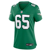 Women's Nike Lane Johnson Kelly Green Philadelphia Eagles Alternate Game Jersey