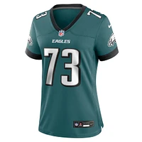 Maillot de match Nike Le'Raven Clark pour femme, vert nuit, Philadelphia Eagles