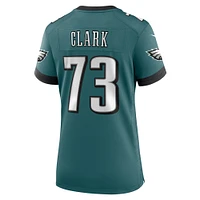 Maillot de match Nike Le'Raven Clark pour femme, vert nuit, Philadelphia Eagles