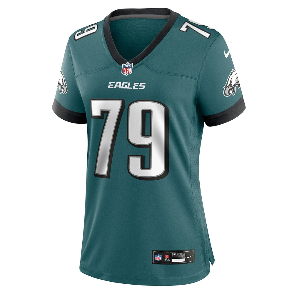 Women's Nike Matt Pryor Midnight Green Philadelphia Eagles Team Game Jersey