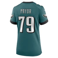 Women's Nike Matt Pryor Midnight Green Philadelphia Eagles Team Game Jersey