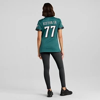 Maillot de match Nike Mekhi Becton Sr. Midnight Green Philadelphia Eagles pour femme