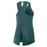 Women's Nike Midnight Green Philadelphia Eagles  Crossback Performance Tank Top