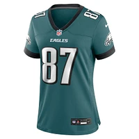 Women's Nike Nick Muse Midnight Green Philadelphia Eagles Team Game Jersey
