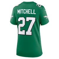 Maillot de match alternatif Nike Quinyon Mitchell Kelly vert des Philadelphia Eagles pour femme