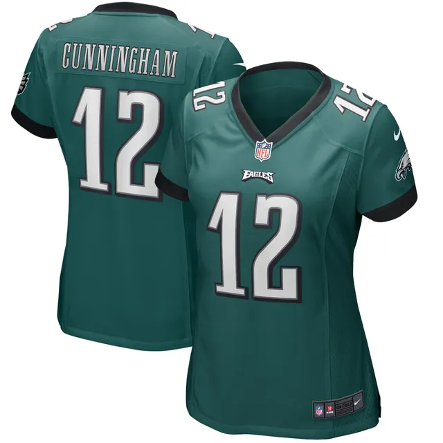 Nike Philadelphia Eagles No12 Randall Cunningham Midnight Green Team Color Women's Stitched NFL Vapor Untouchable Limited Jersey