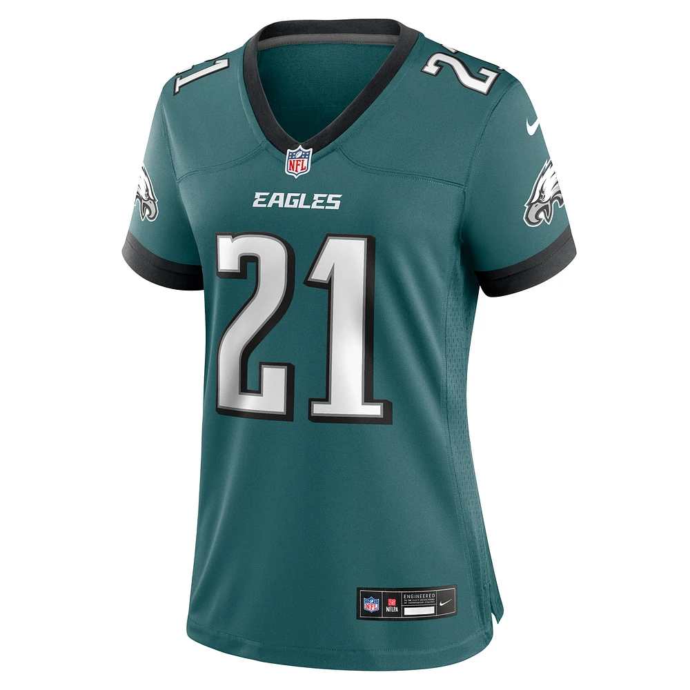 Women's Nike Sydney Brown Midnight Green Philadelphia Eagles Team Game Jersey