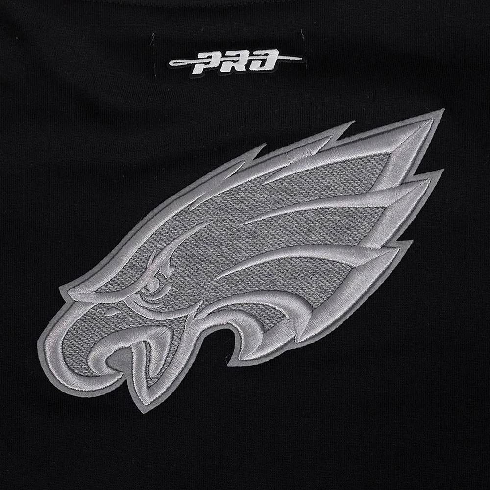 Sweat à capuche zippé en French Terry Reverse Colorblock Pro Standard gris pour femme des Philadelphia Eagles