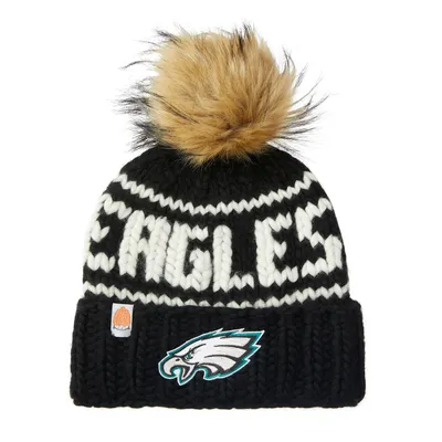 women's philadelphia eagles knit hat