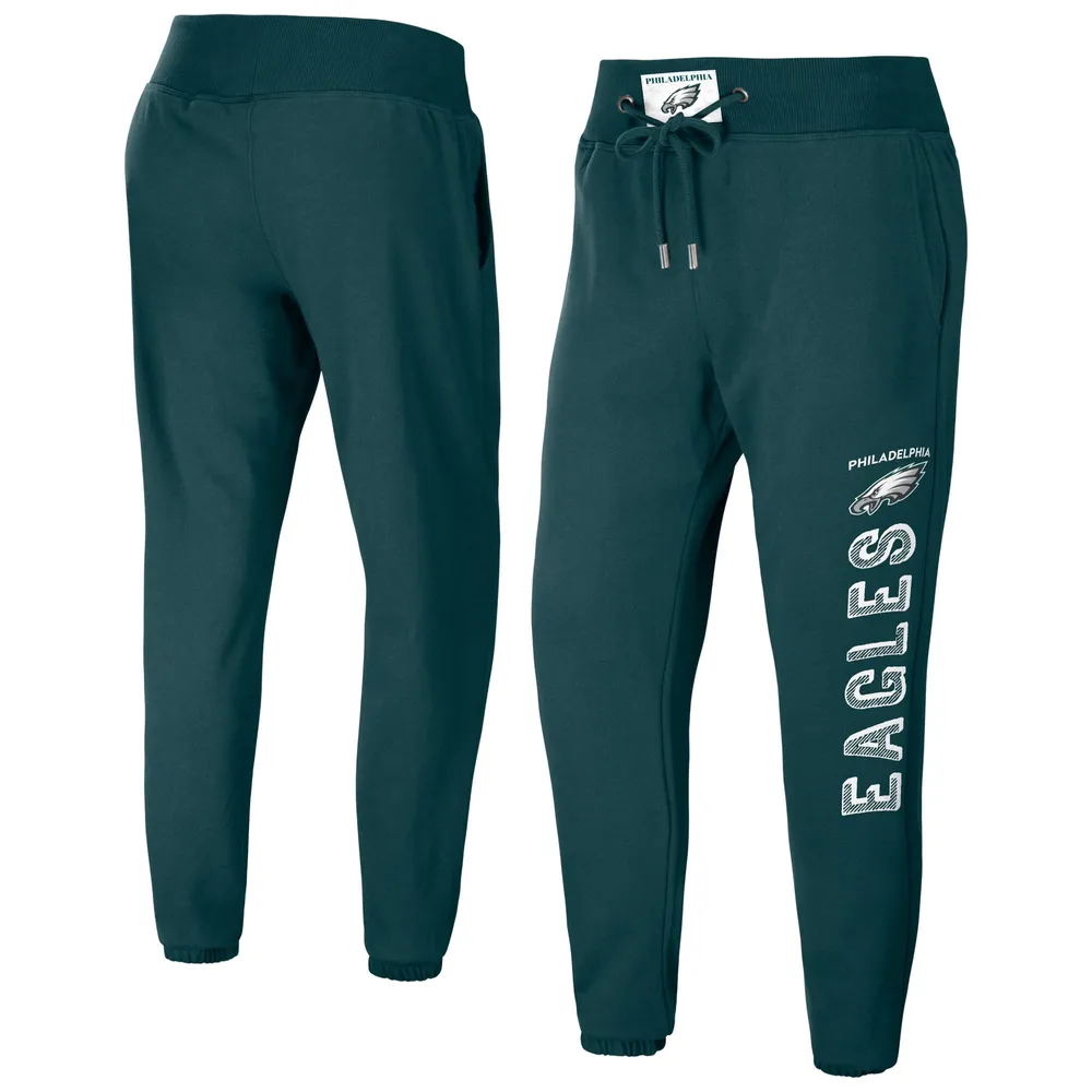 Lids Philadelphia Eagles WEAR by Erin Andrews Women's French Terry Jogger  Pants - Midnight Green