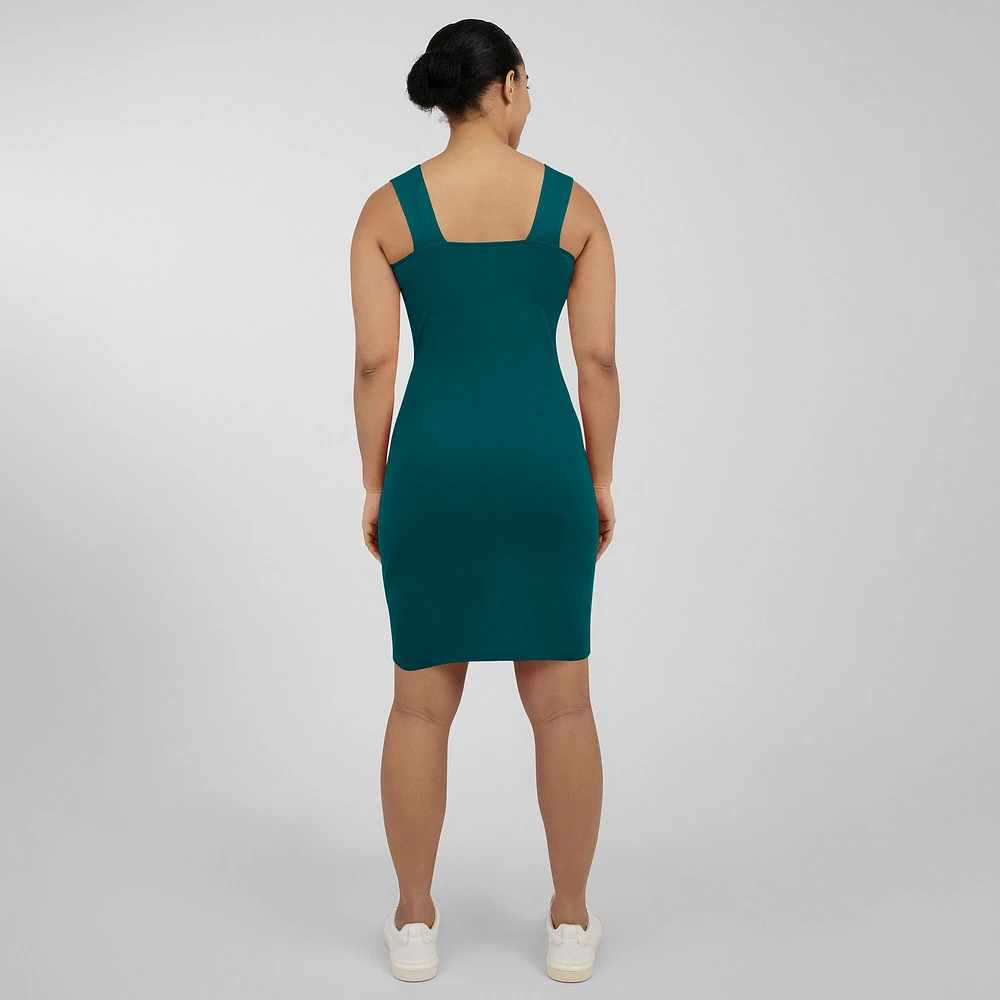 Women's WEAR by Erin Andrews  Midnight Green Philadelphia Eagles Wrap Dress