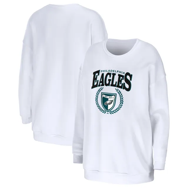 Lids Los Angeles Rams WEAR by Erin Andrews Women's Oversized Pullover  Sweatshirt - White