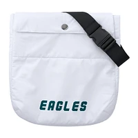 Doudoune zippée repliable blanche pour femme WEAR by Erin Andrews des Philadelphia Eagles