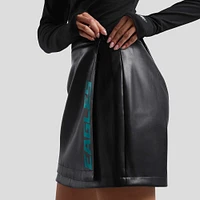 Jupe portefeuille noire Philadelphia Eagles pour femme WEAR by Erin Andrews x Gracie Hunt