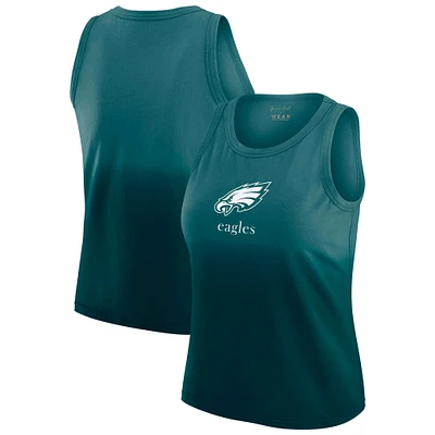 Débardeur vert ombré Philadelphia Eagles WEAR by Erin Andrews x Gracie Hunt pour femme