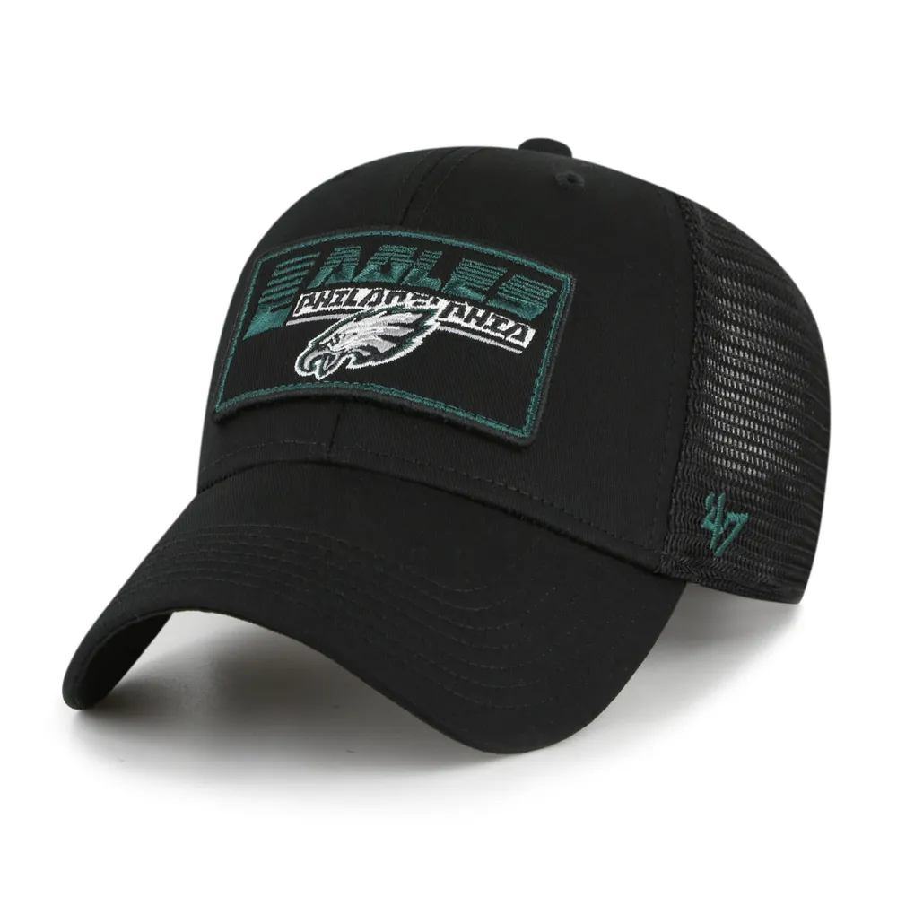 Lids Philadelphia Eagles '47 Youth Levee MVP Trucker Adjustable Hat - Black