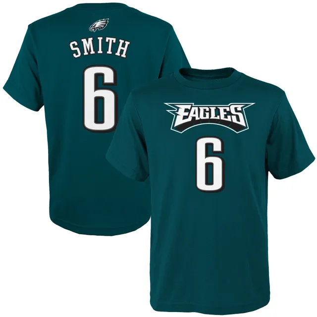 Women's Nike DeVonta Smith Midnight Green Philadelphia Eagles Player Name &  Number T-Shirt