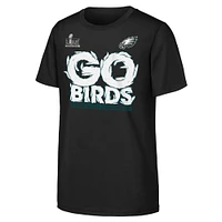 Youth Fanatics  Black Philadelphia Eagles Super Bowl LIX Champions Local T-Shirt