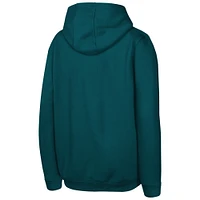 Youth Fanatics  Midnight Green Philadelphia Eagles Super Bowl LIX Champions Iconic Victory Pullover Hoodie