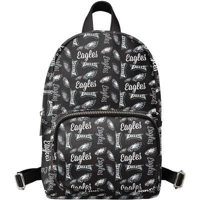 Philadelphia Eagles FOCO Youth Repeat Brooklyn Mini Backpack - Black