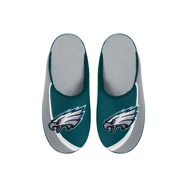 Lids Philadelphia Eagles FOCO Youth Big Logo Color Edge Slippers