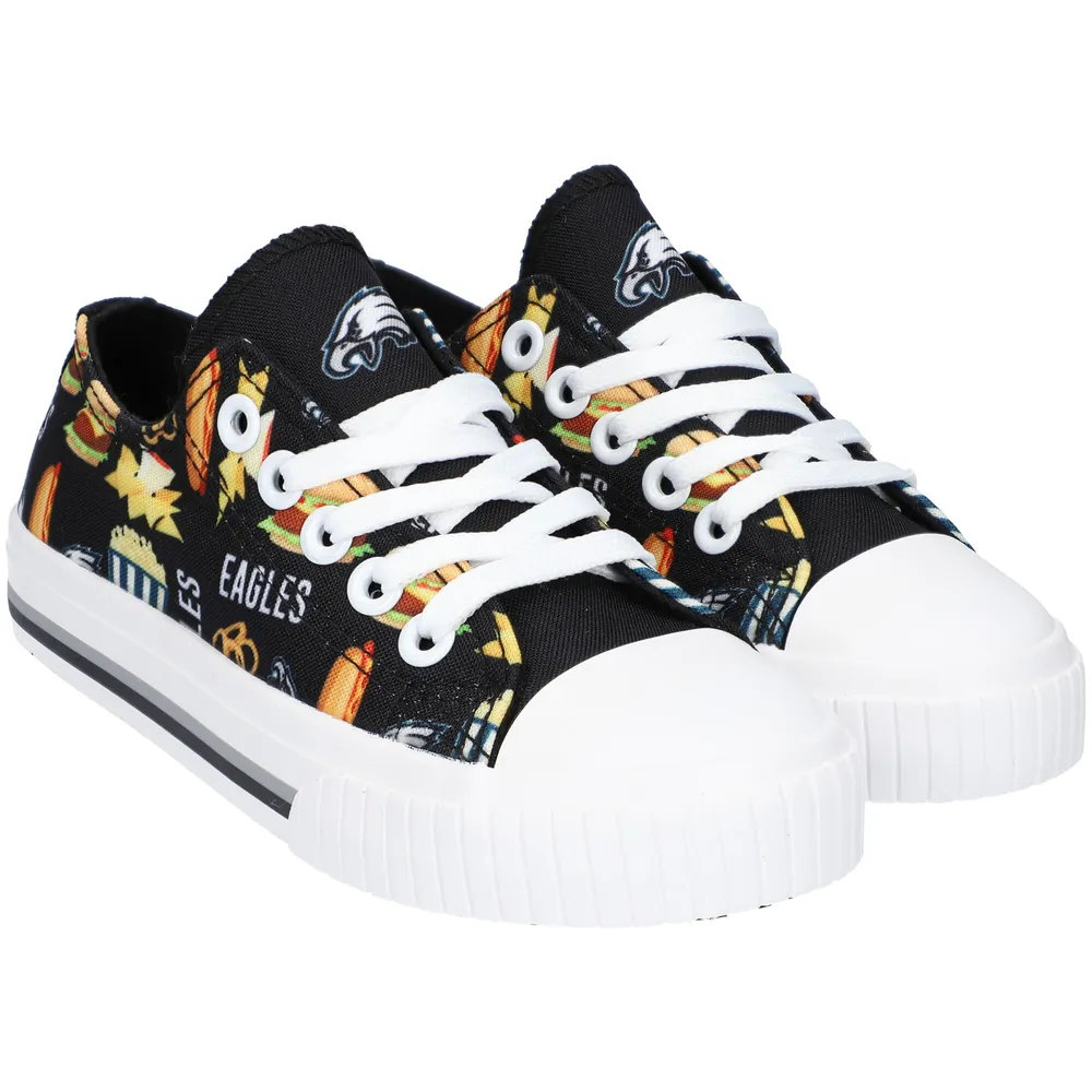 Lids Philadelphia Eagles FOCO Youth Food Print Low Top Canvas Sneakers |  Foxvalley Mall