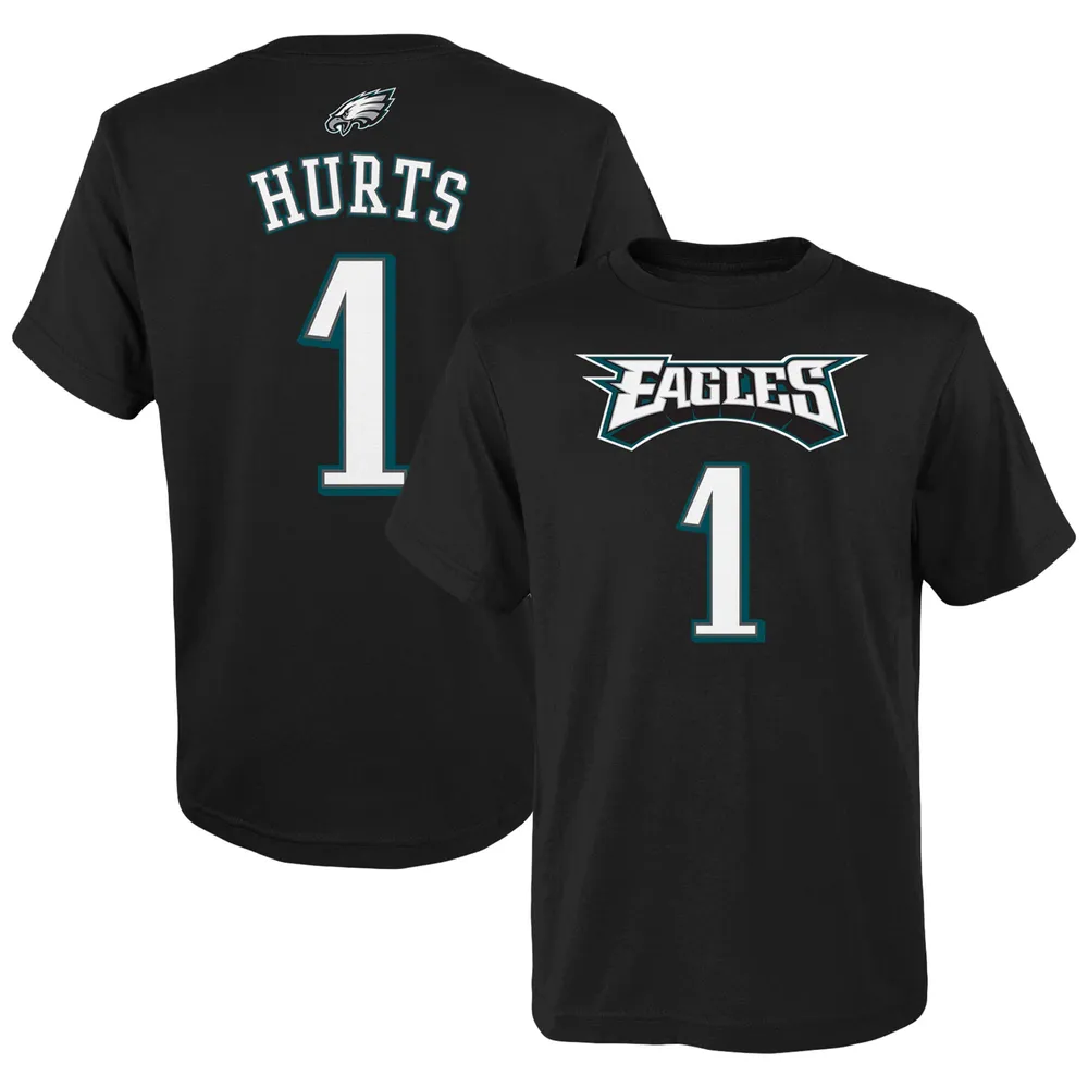 Jalen Hurts YOUTH Philadelphia Eagles Jersey black