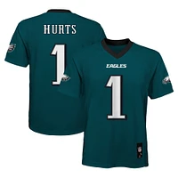 Maillot de joueur réplique des Philadelphia Eagles Midnight Green pour les jeunes Jalen Hurts