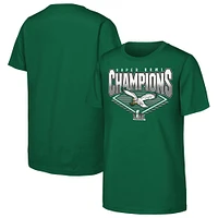 Youth Kelly Green Philadelphia Eagles Super Bowl LIX Champions Retro Diamond T-Shirt