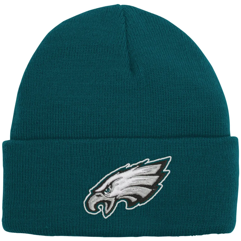 Philadelphia Eagles 2022 NFL THROWBACK SIDELINE Knit Beanie Hat