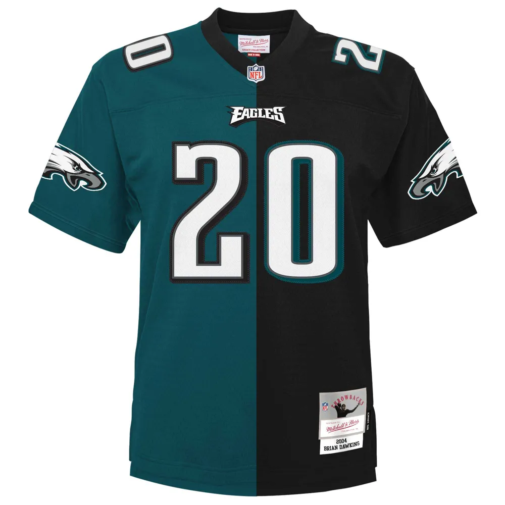 Mitchell & Ness Men Dawkins Philadelphia Eagles Split Short Sleeve