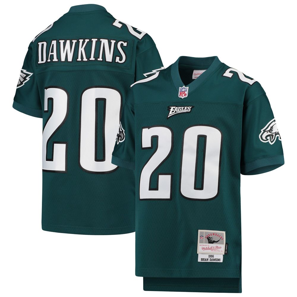 Mitchell & Ness Youth Mitchell & Ness Brian Dawkins Midnight Green  Philadelphia Eagles 2004 Legacy Retired Player Jersey