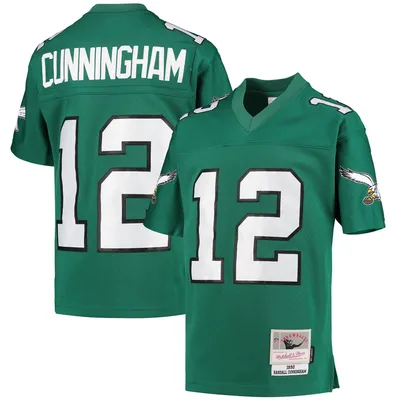 Brian Dawkins Philadelphia Eagles Mitchell & Ness Big & Tall Retired Player  Name & Number Long Sleeve Top - Black