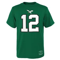 Youth Philadelphia Eagles Randall Cunningham Mitchell & Ness Midnight Green  Retired Retro Player Name & Number