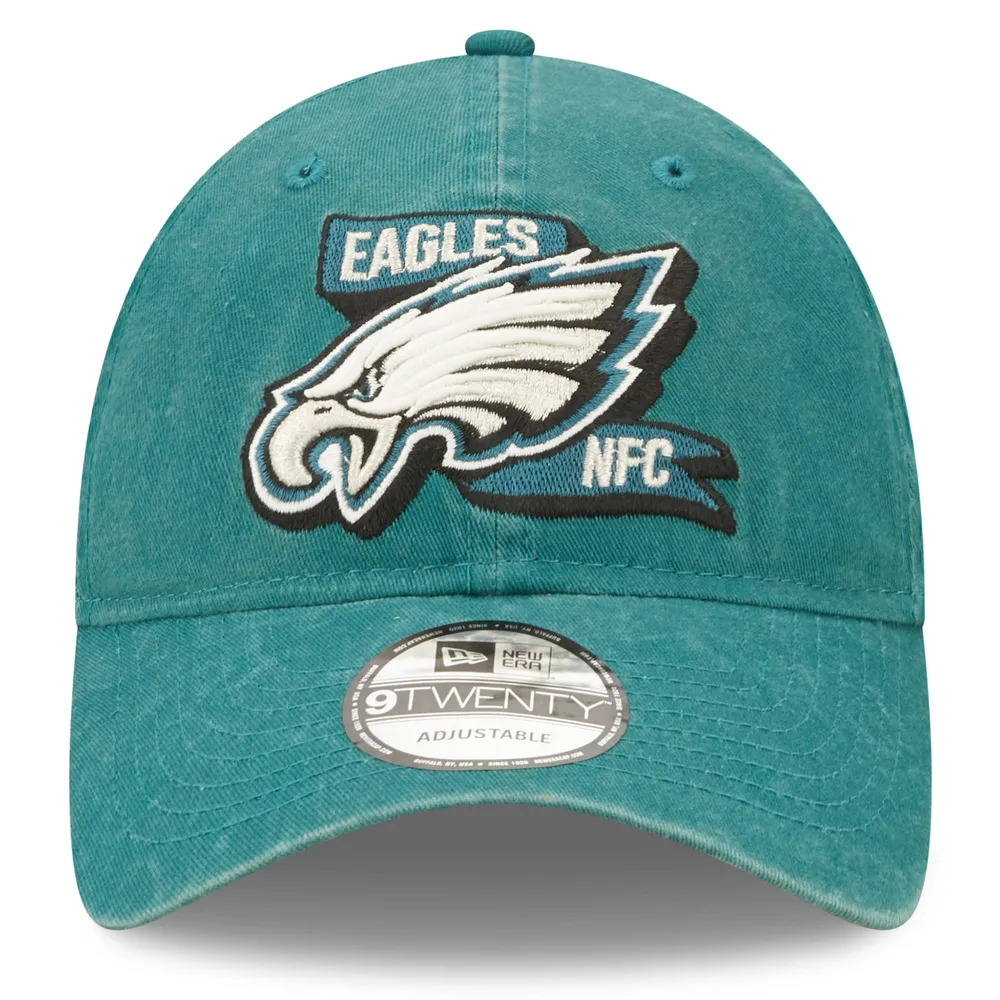 New Era Youth New Era Midnight Green Philadelphia Eagles 2022 Sideline  Adjustable 9TWENTY Hat