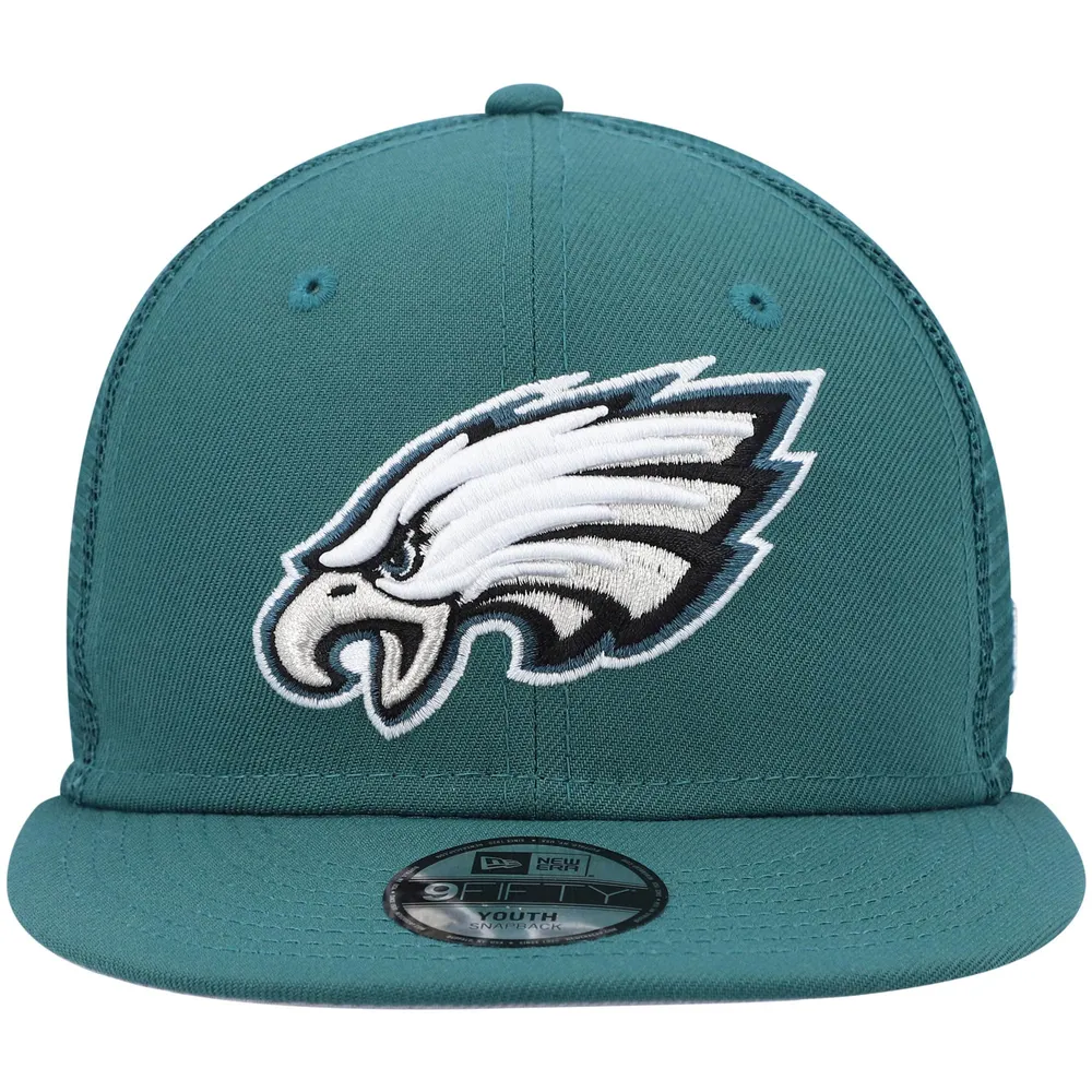 New Era Youth New Era Midnight Green Philadelphia Eagles Classic Trucker  9FIFTY Snapback Hat