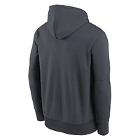 Sweat à capuche en polaire Nike Anthracite Philadelphia Eagles Super Bowl LIX Champions Locker Room Trophy Collection pour jeunes