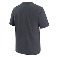 Youth Nike  Anthracite Philadelphia Eagles Super Bowl LIX Champions Locker Room Trophy Collection T-Shirt