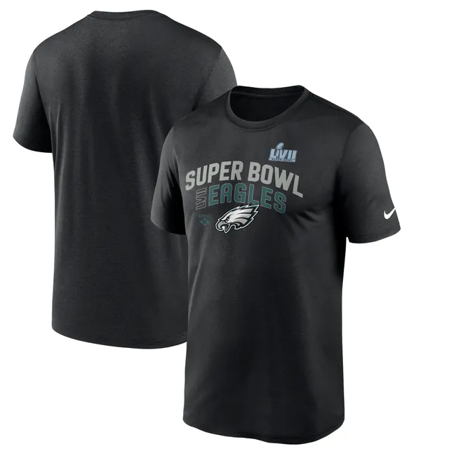 Nike A.J. Brown Philadelphia Eagles Youth Midnight Green Super Bowl LVII  Name & Number T-Shirt