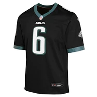 Youth Nike DeVonta Smith Black Philadelphia Eagles Alternate Game Jersey
