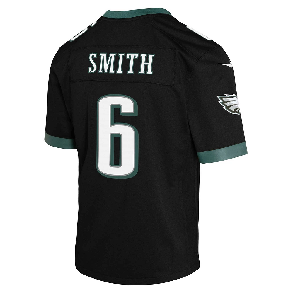 Youth Nike DeVonta Smith Black Philadelphia Eagles Alternate Game Jersey