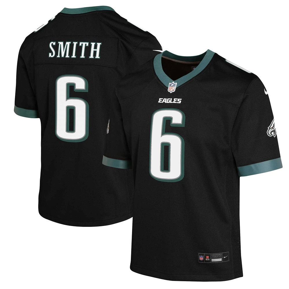 Youth Nike DeVonta Smith Black Philadelphia Eagles Alternate Game Jersey