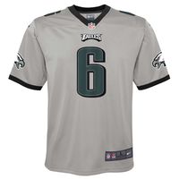 Nike Youth Nike DeVonta Smith Silver Philadelphia Eagles Inverted Game  Jersey