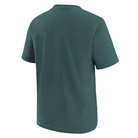 Youth Nike Green Philadelphia Eagles Logo T-Shirt