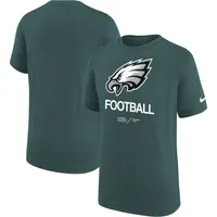 Nike Philadelphia Eagles Black Wordmark Legend Short Sleeve T