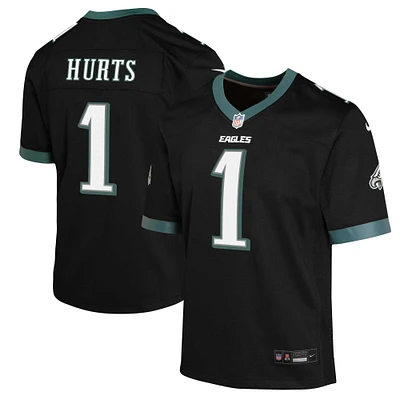 Youth Nike Jalen Hurts Black Philadelphia Eagles Alternate Game Jersey