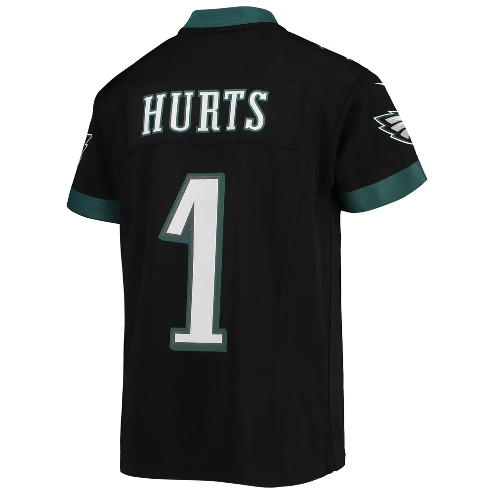jalen hurts youth jersey black